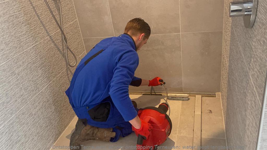 Afvoer ontstopping Terneuzen: water loopt langzaam weg?