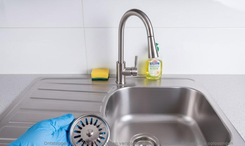 Gootsteen verstopt keuken Terneuzen: 5 goedkope oplossingen