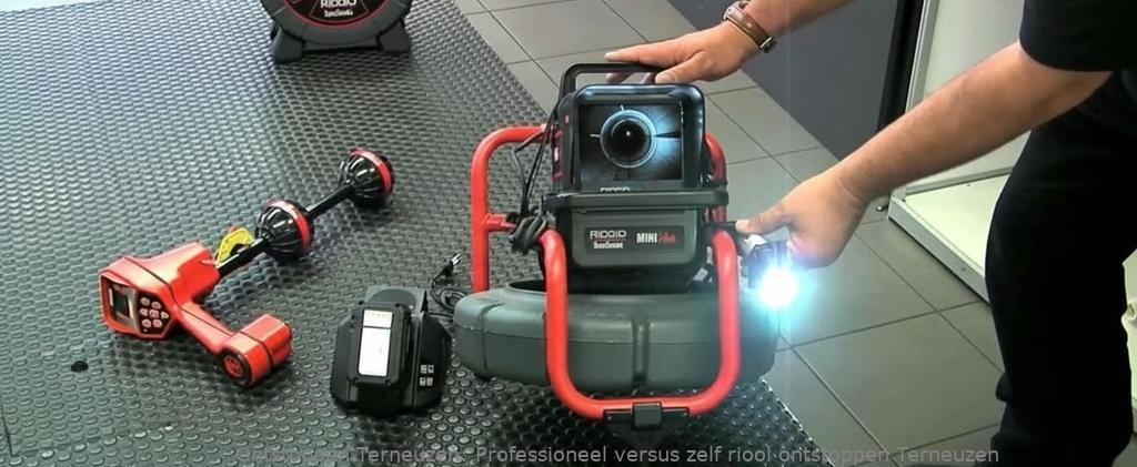 Professioneel versus zelf riool ontstoppen Terneuzen